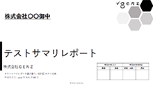 テストサマリレポート